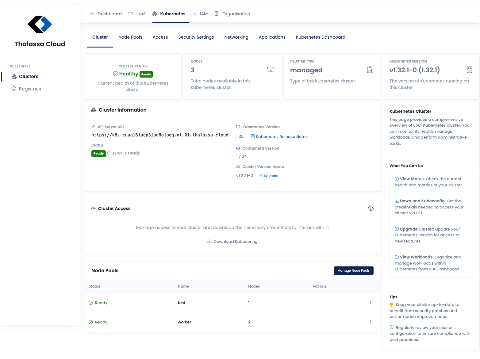 Kubernetes, IaaS, and Cost Management